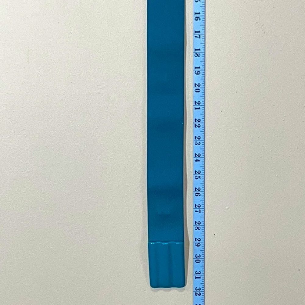 Vintage Anne Klein For Calderon Turquoise Stretchy Belt. - Picture 2 of 5